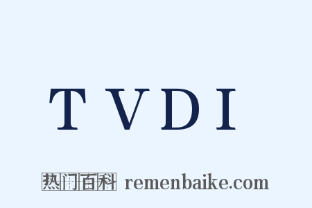 TVDI是什么意思的图片